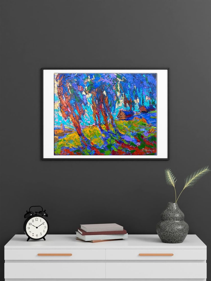 Oil painting In the evening Alex Kalenyuk - 2