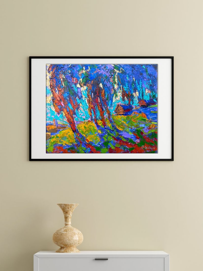 Oil painting In the evening Alex Kalenyuk - 3