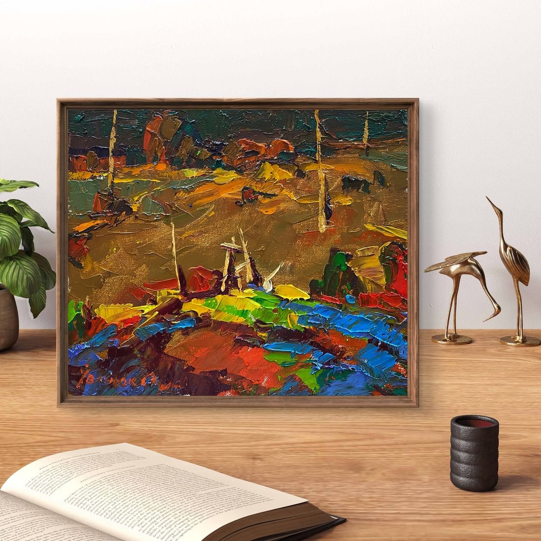 Oil painting In the evening Alex Kalenyuk - 3