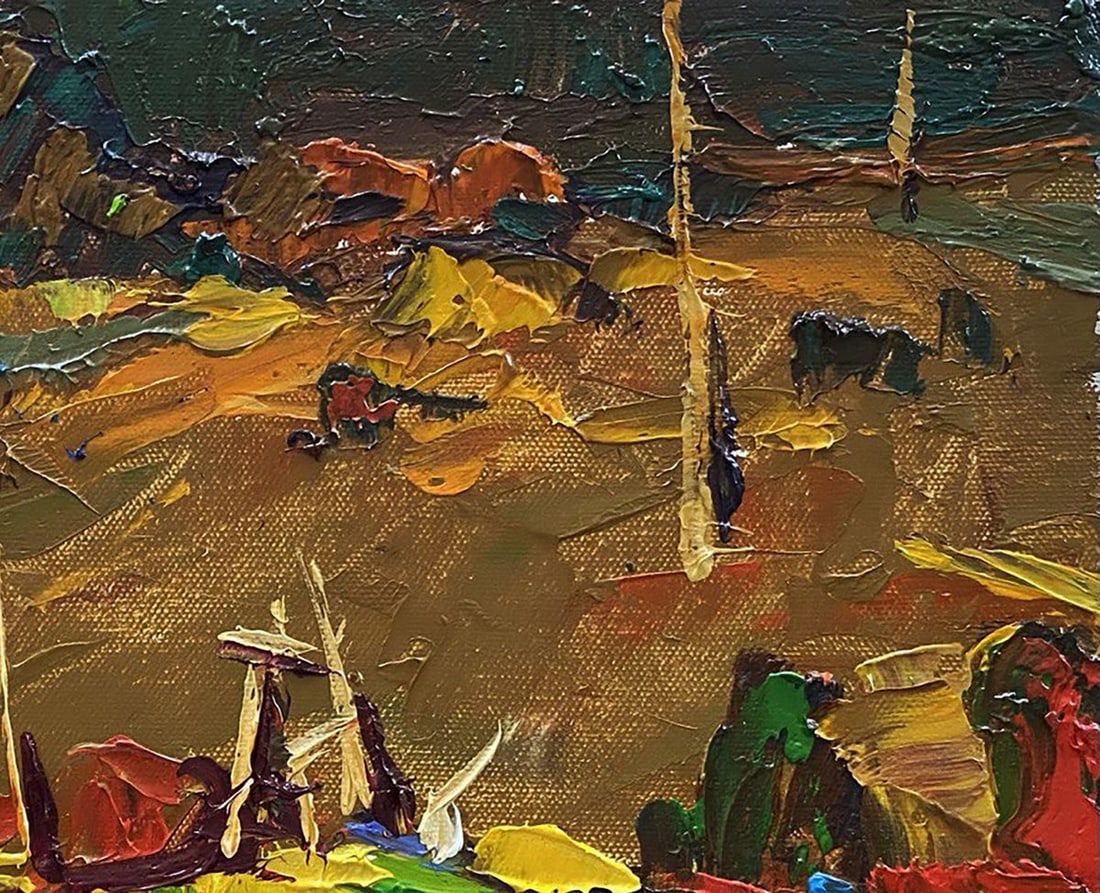 Oil painting In the evening Alex Kalenyuk - 5