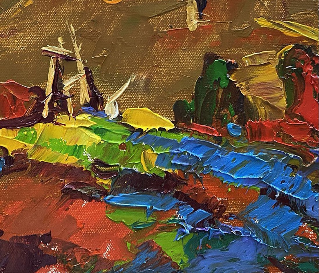 Oil painting In the evening Alex Kalenyuk - 7