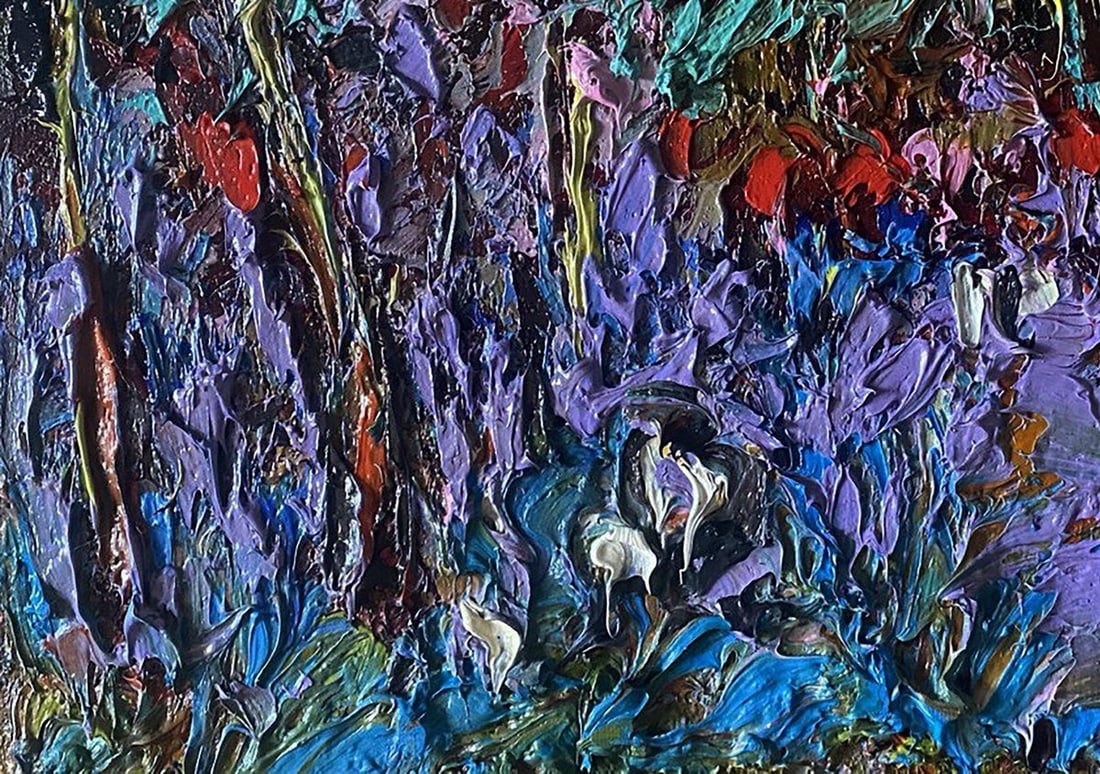 Oil painting Moonlit night Alex Kalenyuk - 6