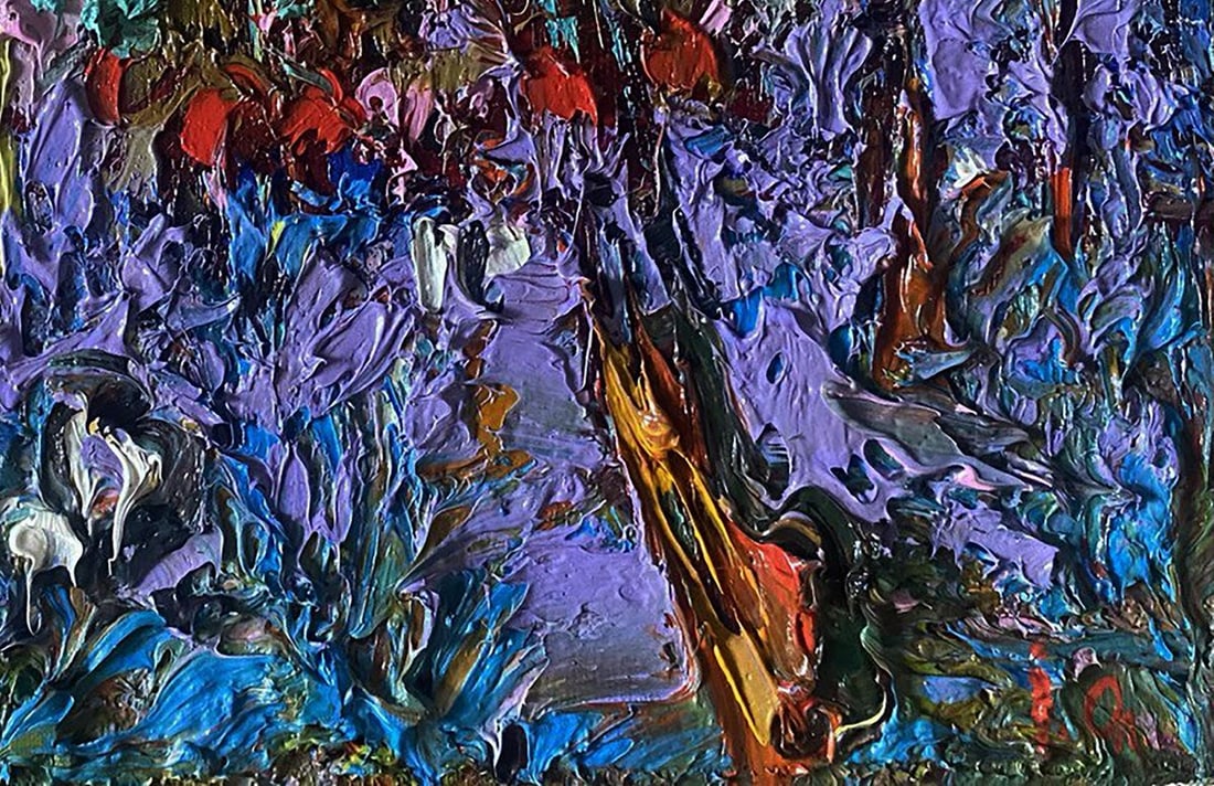 Oil painting Moonlit night Alex Kalenyuk - 7