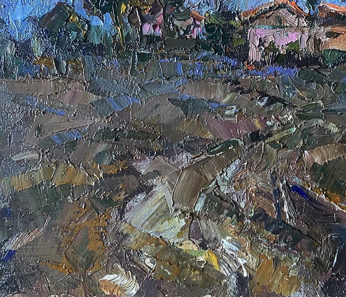 Oil painting Moon morning Alex Kalenyuk - 7