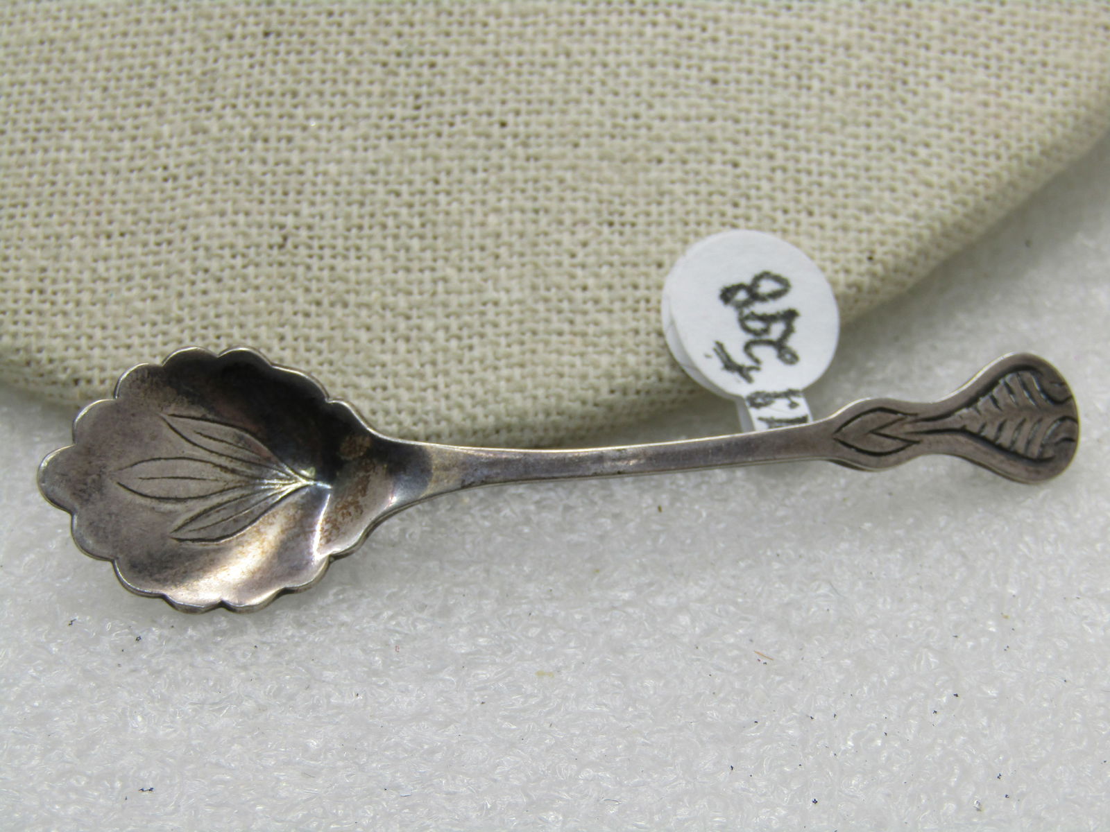 Vintage Sterling Silver Spoon Brooch, Mid-Century, 2.25" - 3