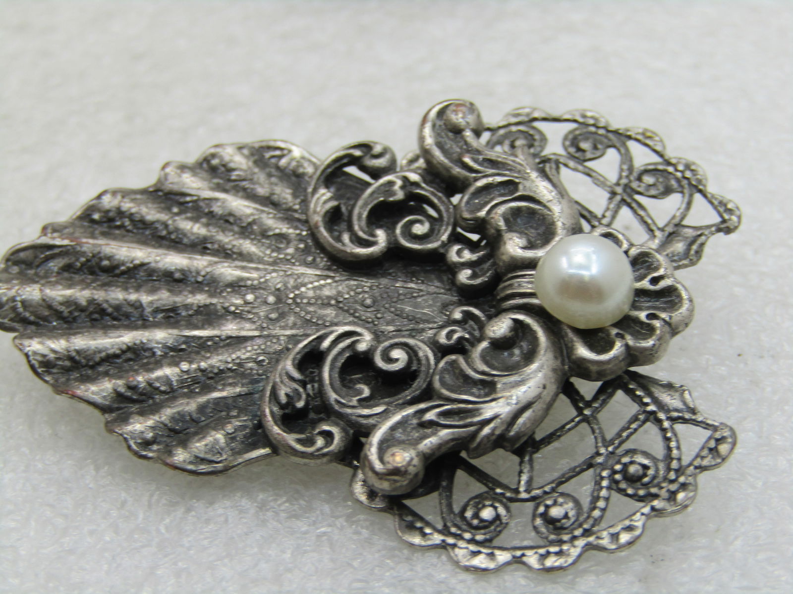 Vintage 1997 Jane Victorian Angel Brooch, 2" - 6