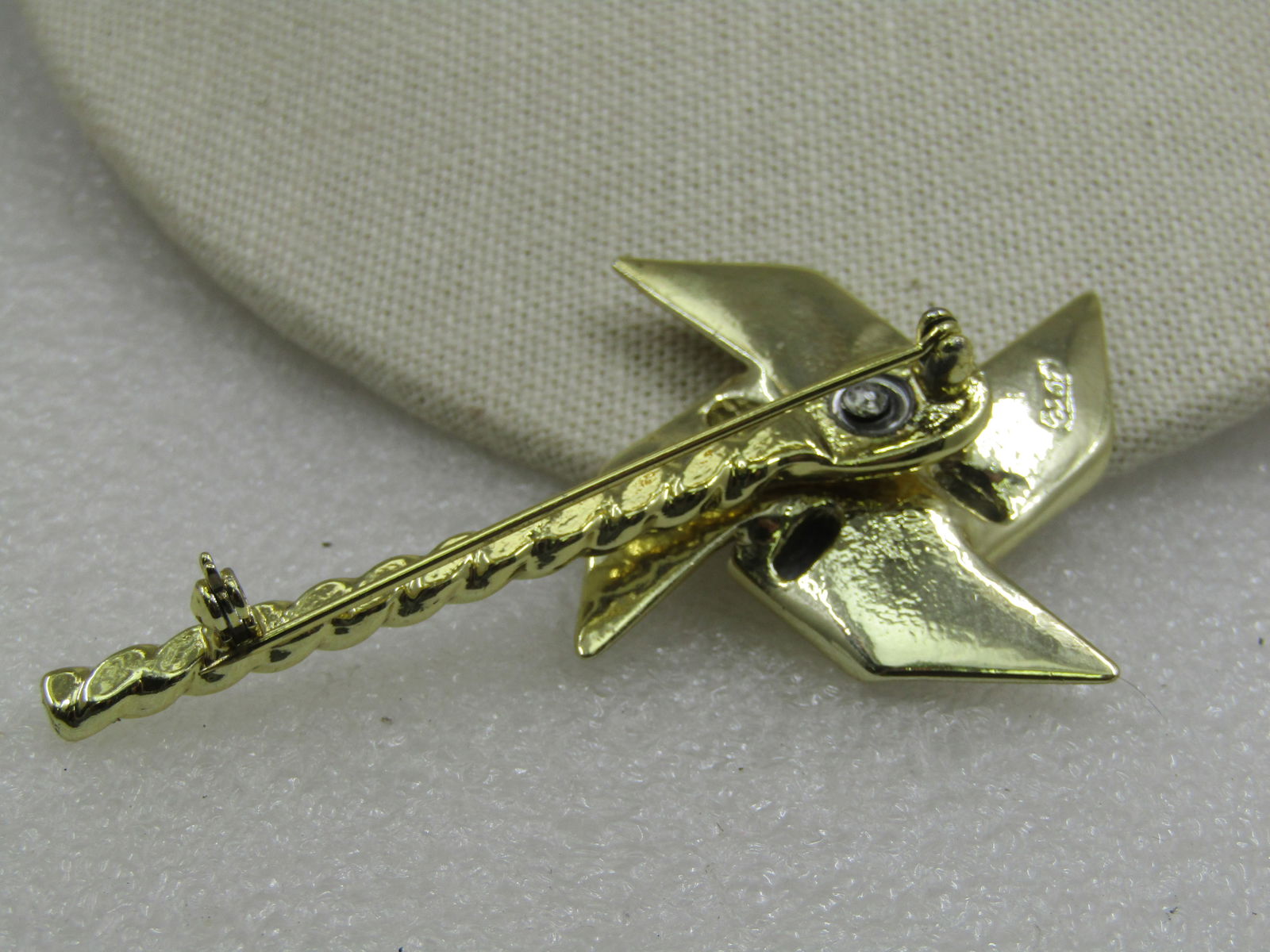 Vintage Arvo Spinning Pinwheel Brooch, 1960's-1970's, 3.25" - 4