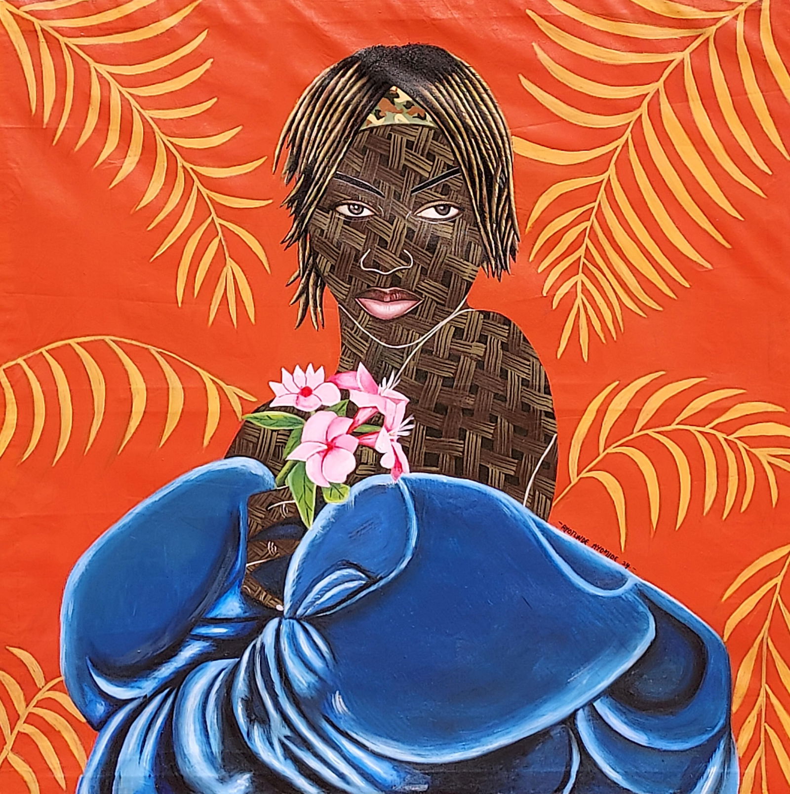 Ayotunde Ayomide, Resistance - Contemporary, 21st Century, Figurative Portrait, Women, Mixed Media, - 10