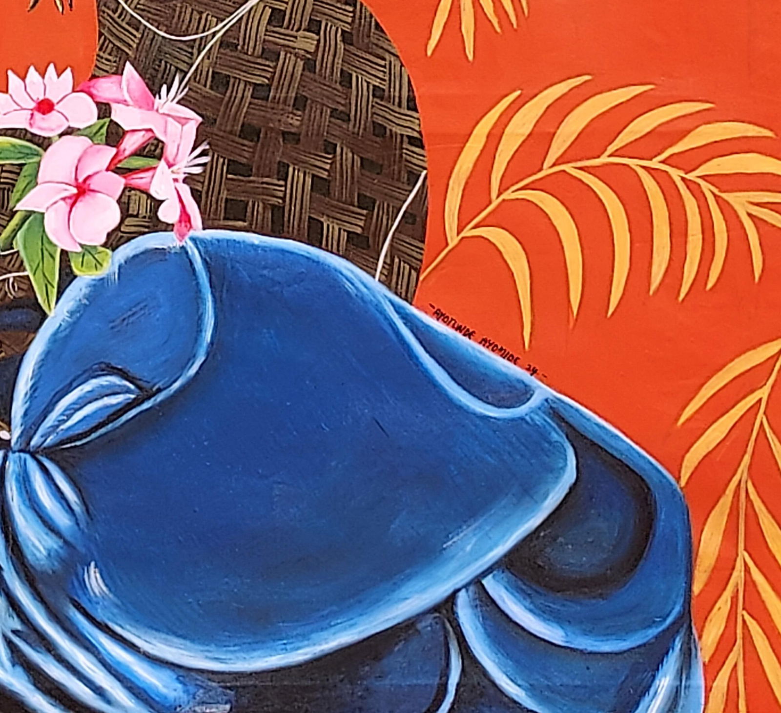 Ayotunde Ayomide, Resistance - Contemporary, 21st Century, Figurative Portrait, Women, Mixed Media, - 2