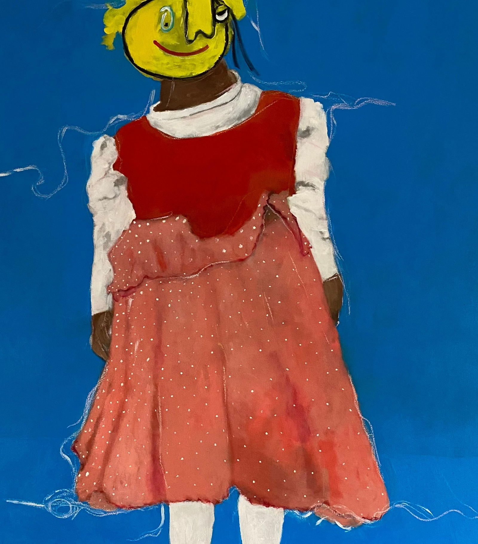 Wisdom Uche, Nicole - 21st Century, Contemporary, Figurative, Neo-Expressionism, Love, Girl, 2024 - 4