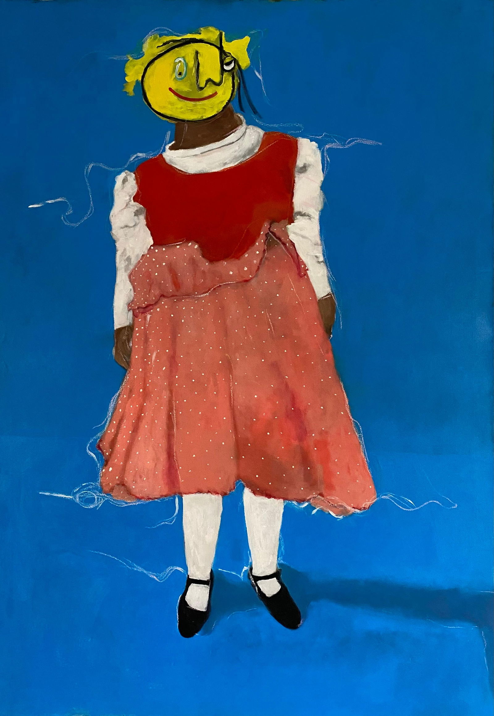 Wisdom Uche, Nicole - 21st Century, Contemporary, Figurative, Neo-Expressionism, Love, Girl, 2024 - 5