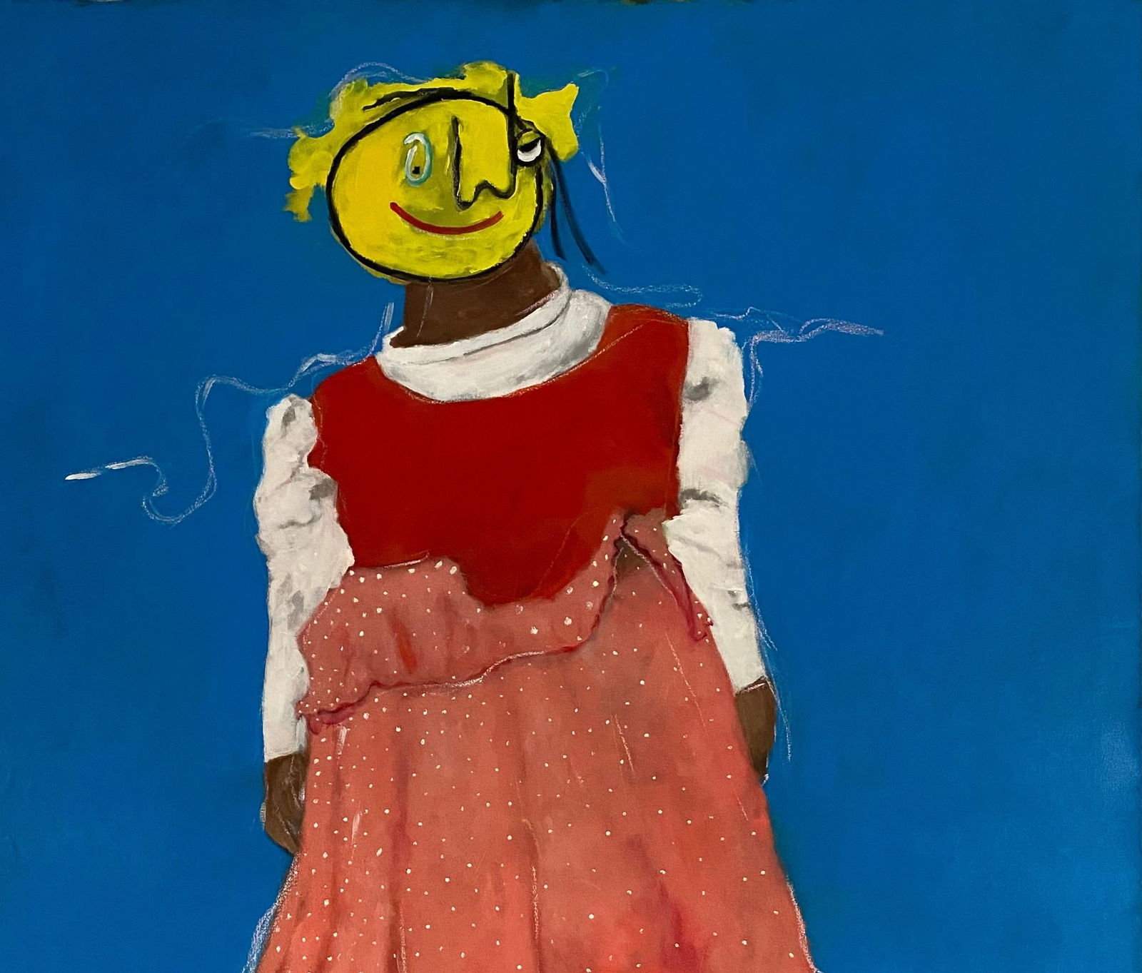 Wisdom Uche, Nicole - 21st Century, Contemporary, Figurative, Neo-Expressionism, Love, Girl, 2024 - 6