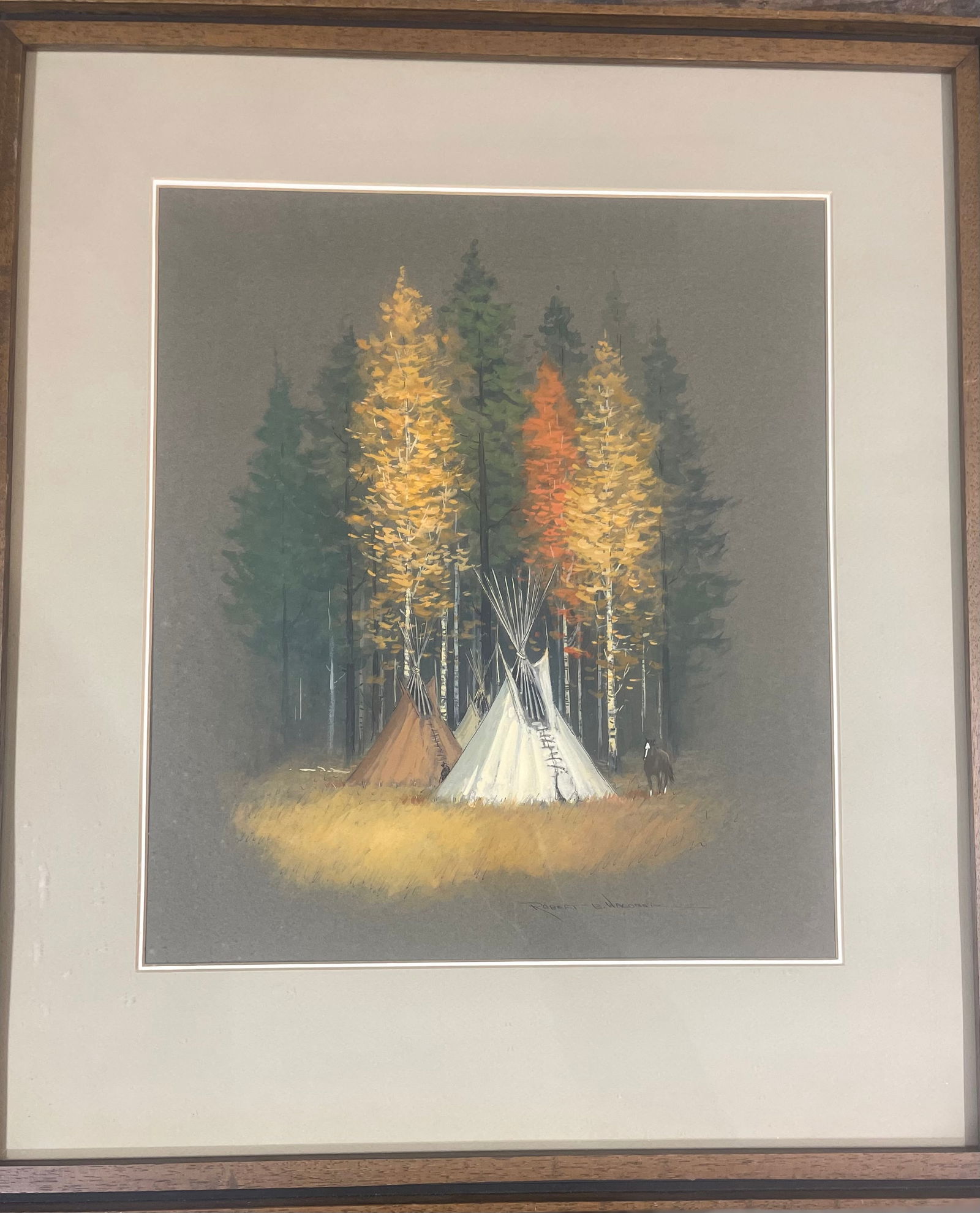 Untitled (Native American Encampment) (1 of 2)