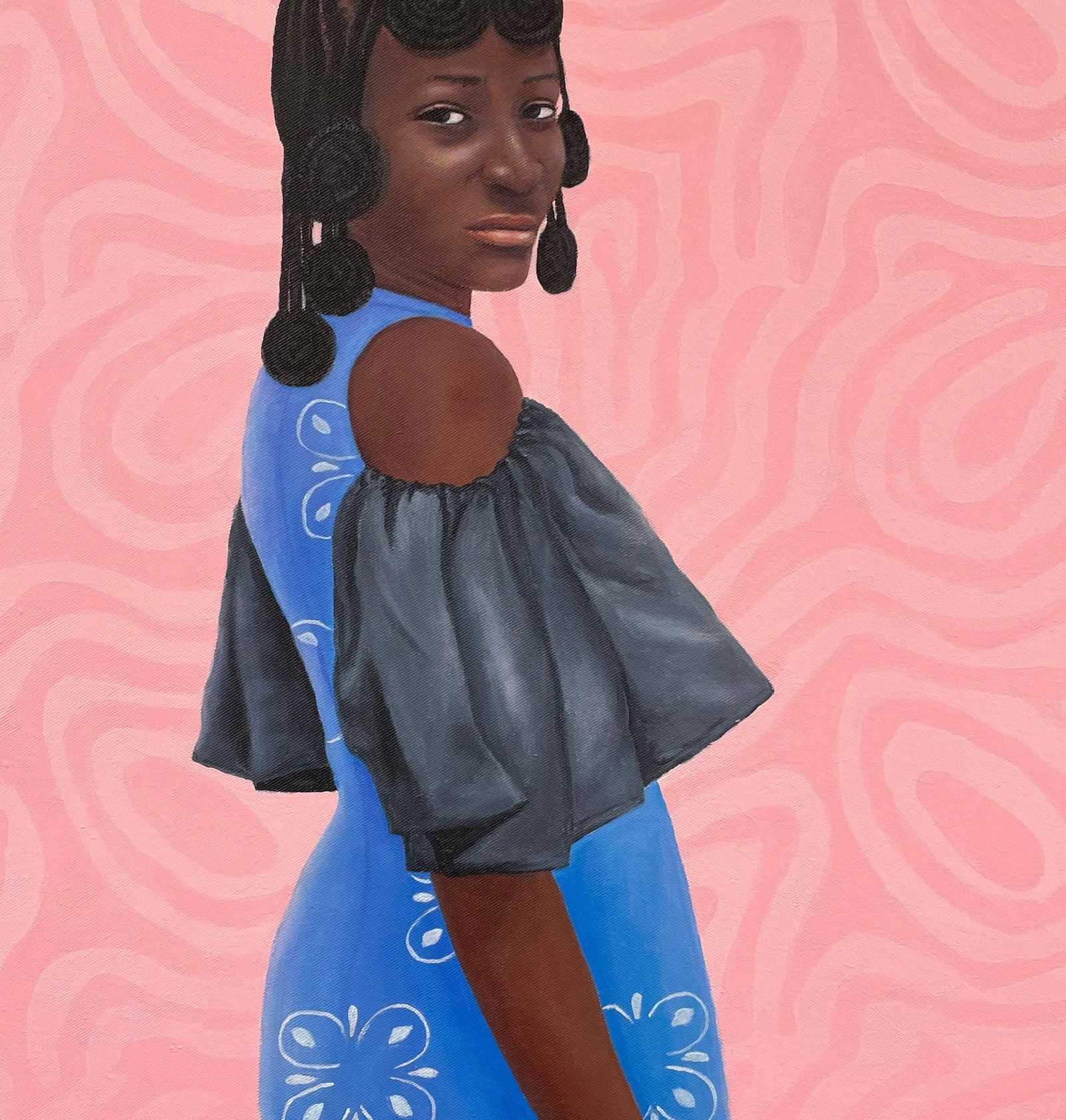 Esther Obiwuru, Resilience - 21st Century, Contemporary, Figurative, Portrait, Women, Africa, 2024 - 7