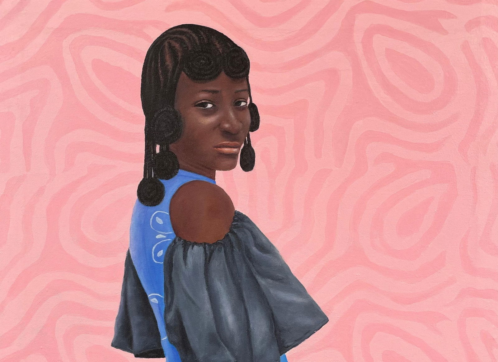 Esther Obiwuru, Resilience - 21st Century, Contemporary, Figurative, Portrait, Women, Africa, 2024 - 9