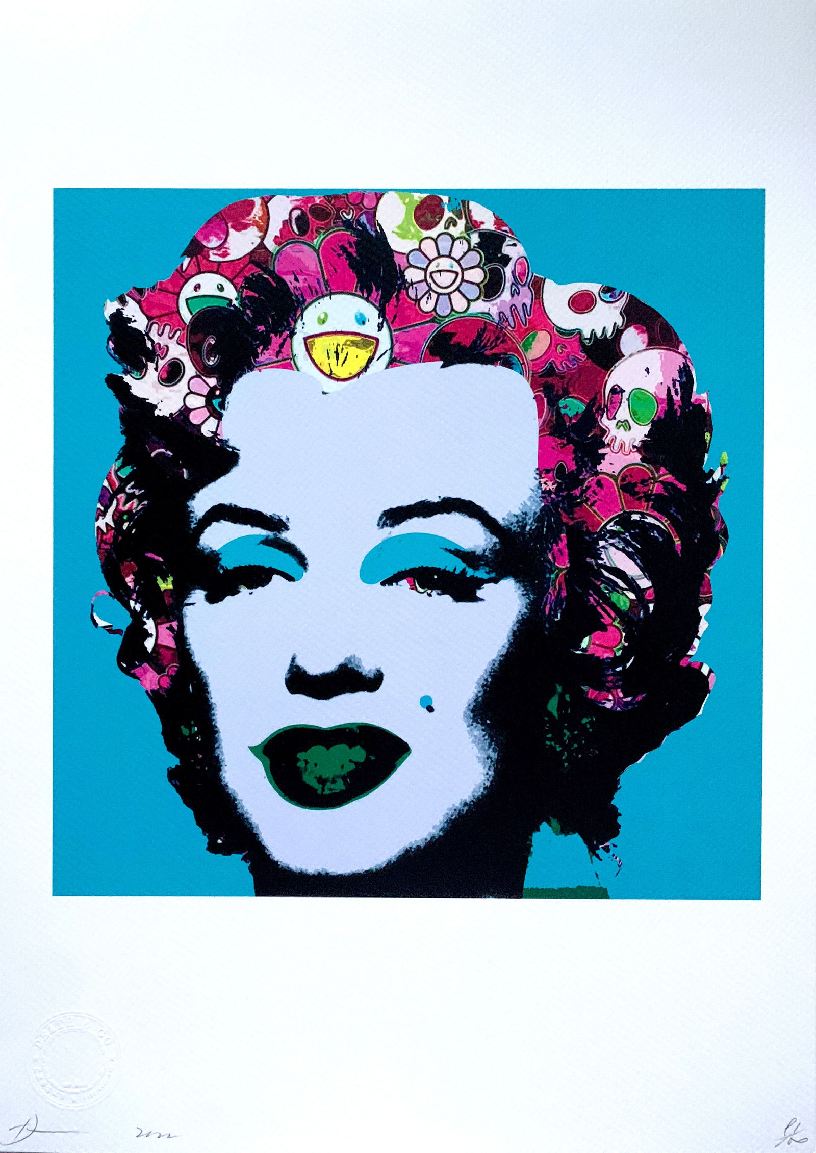 Death NYC Marilyn Murakami: Title:Death NYC Marilyn MurakamiDate/Period:21st CenturyMaterials:Giclee on Fine art 300 gsm paperSize:17 3/4 x 12 1/2 inchesDescription:Artist: Death NYC, limited edition giclee on paper, out of