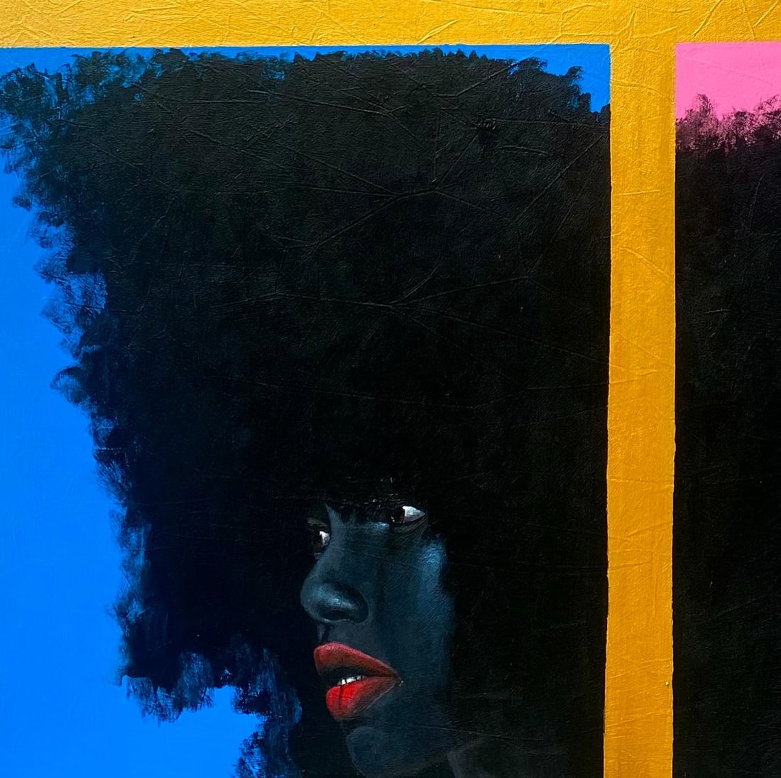 Samson Toba, Face and Phases - 21st Century, Contemporary, Figurative Portrait, African Women, 2024 - 8