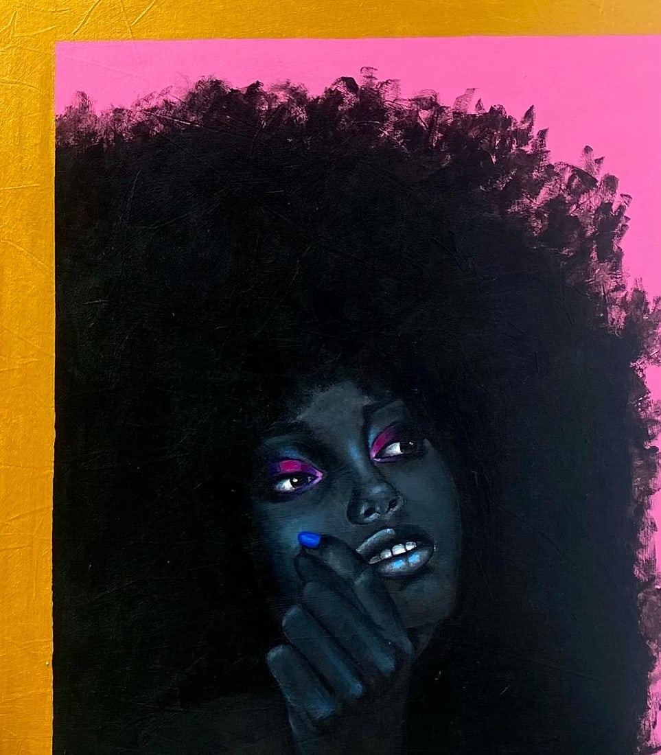 Samson Toba, Face and Phases - 21st Century, Contemporary, Figurative Portrait, African Women, 2024 - 3