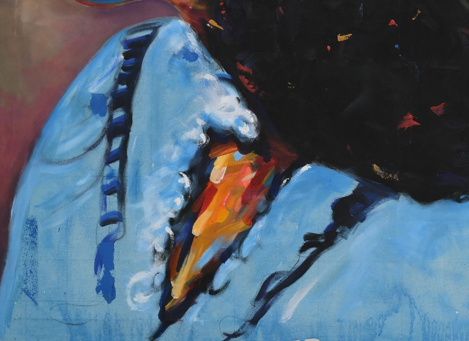 Damola Ayegbayo , Sisterhood 2 -21st Century, Contemporary, Figurative Portrait, Women Africa Love, - 8