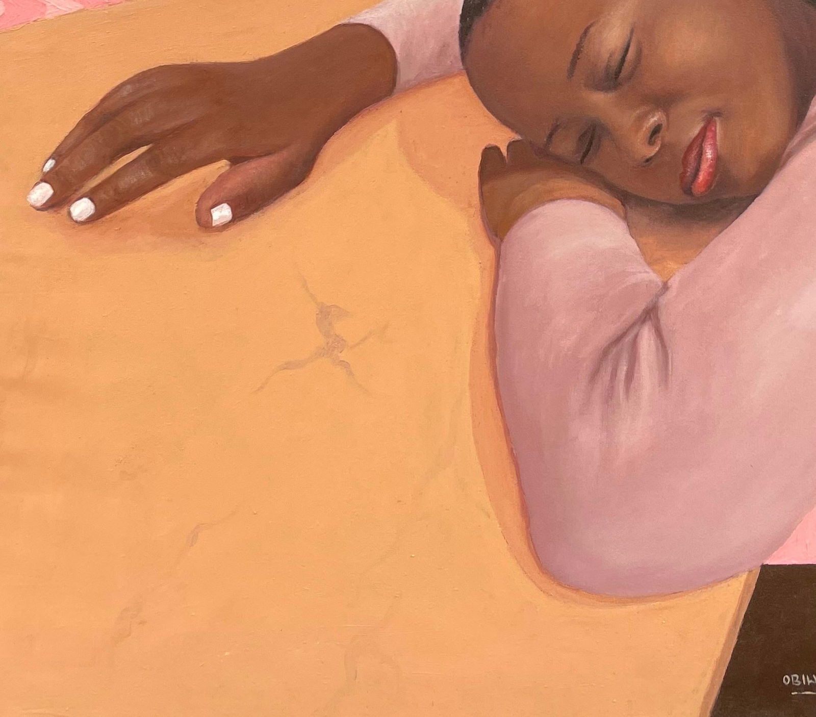 Esther Obiwuru, Inner Peace - 21st Century, Contemporary, Figurative, Portrait, Women, Africa, 2024 - 7