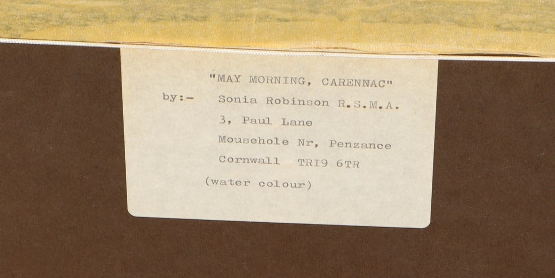 SUN YING Original Watercolor Union Square Scene with Statue The Dewey Monument - 4