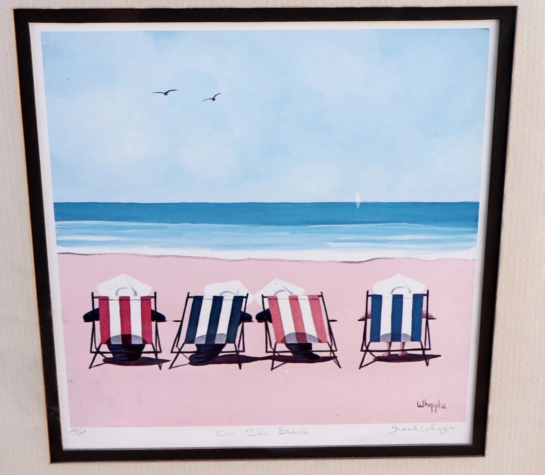 SUN YING Original Watercolor San Francisco Scene with Cable Car - 2