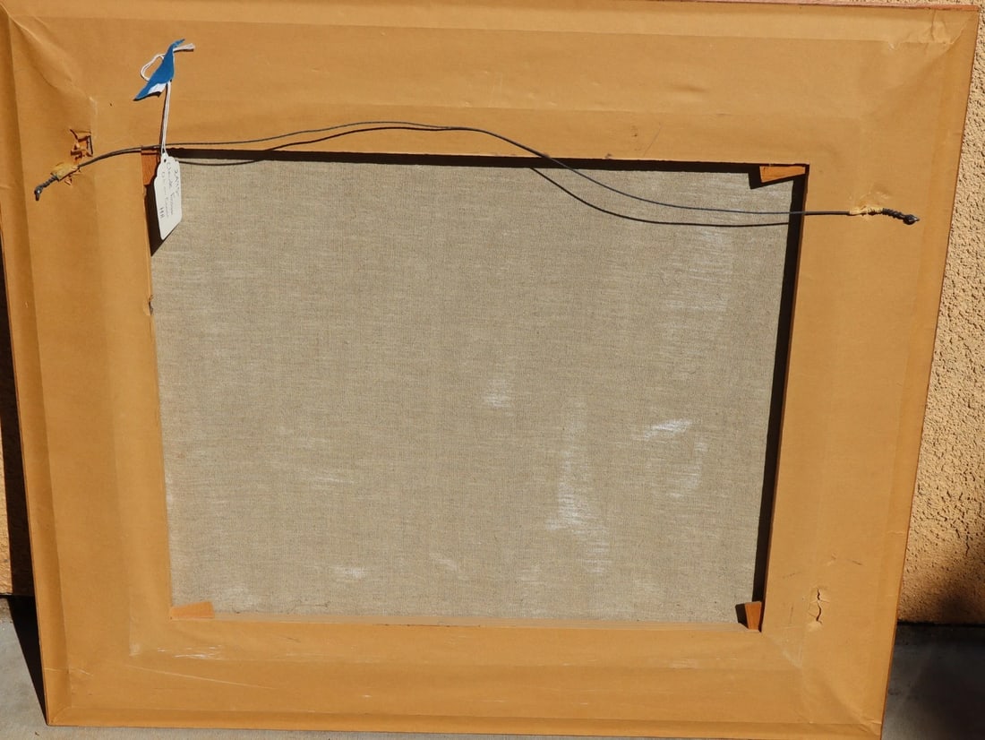 ANNETTE SULLIVAN Original oil painting Asian Figures on Rowboats in Misty Waters - 6