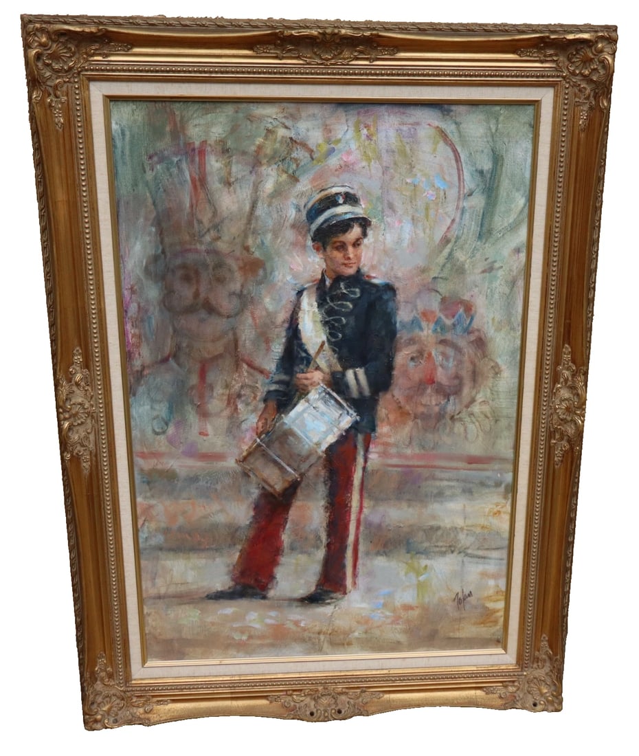 RICHARD JUDSON ZOLAN Original oil painting French Drummer Boy (1 of 8)