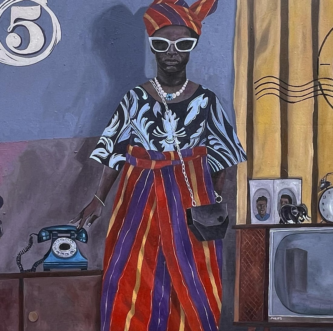 Morakinyo Femi, Association Day 2 - 21st Century, Contemporary, Figurative, Women, Africa Home, 2023 - 10