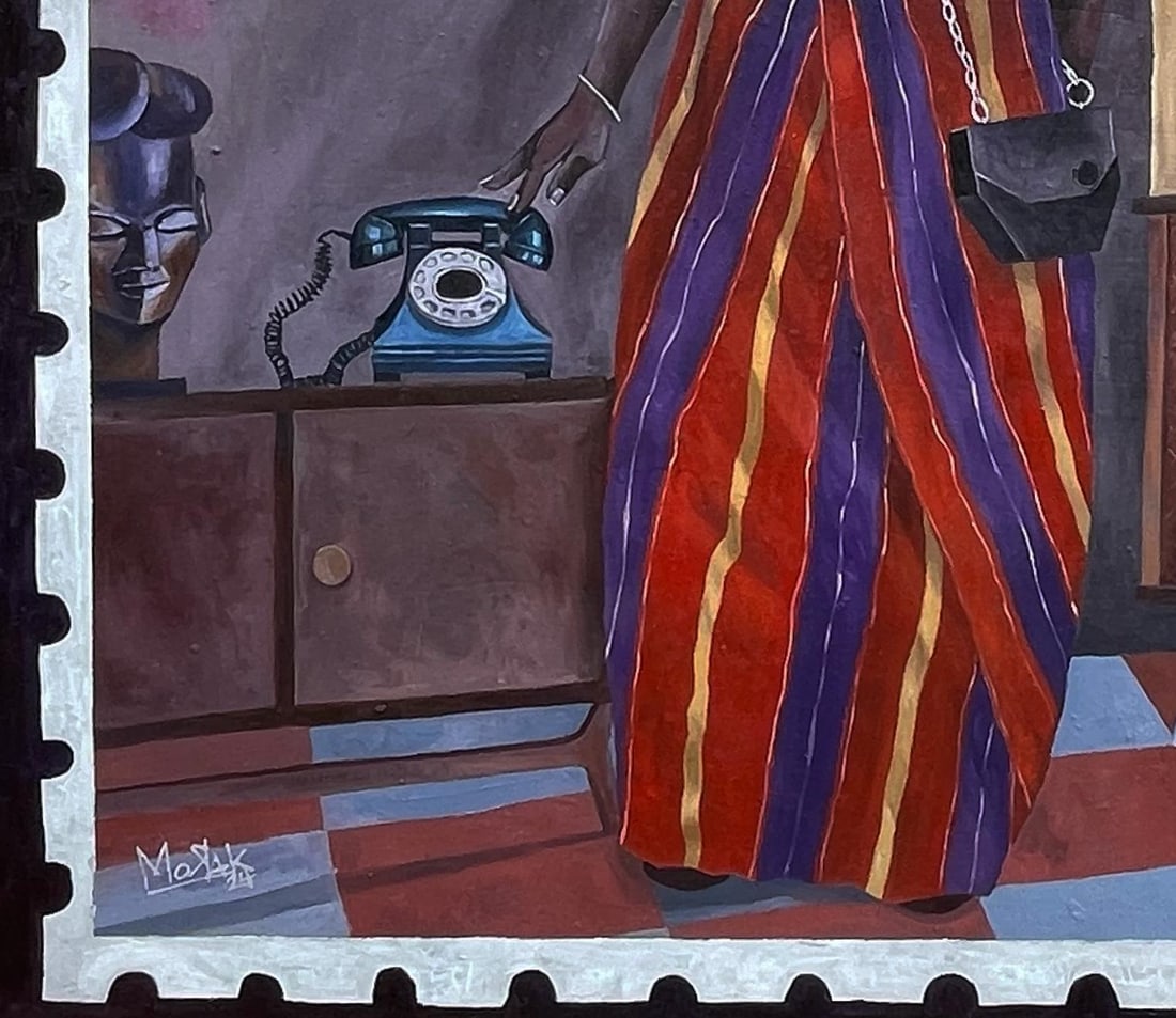 Morakinyo Femi, Association Day 2 - 21st Century, Contemporary, Figurative, Women, Africa Home, 2023 - 2