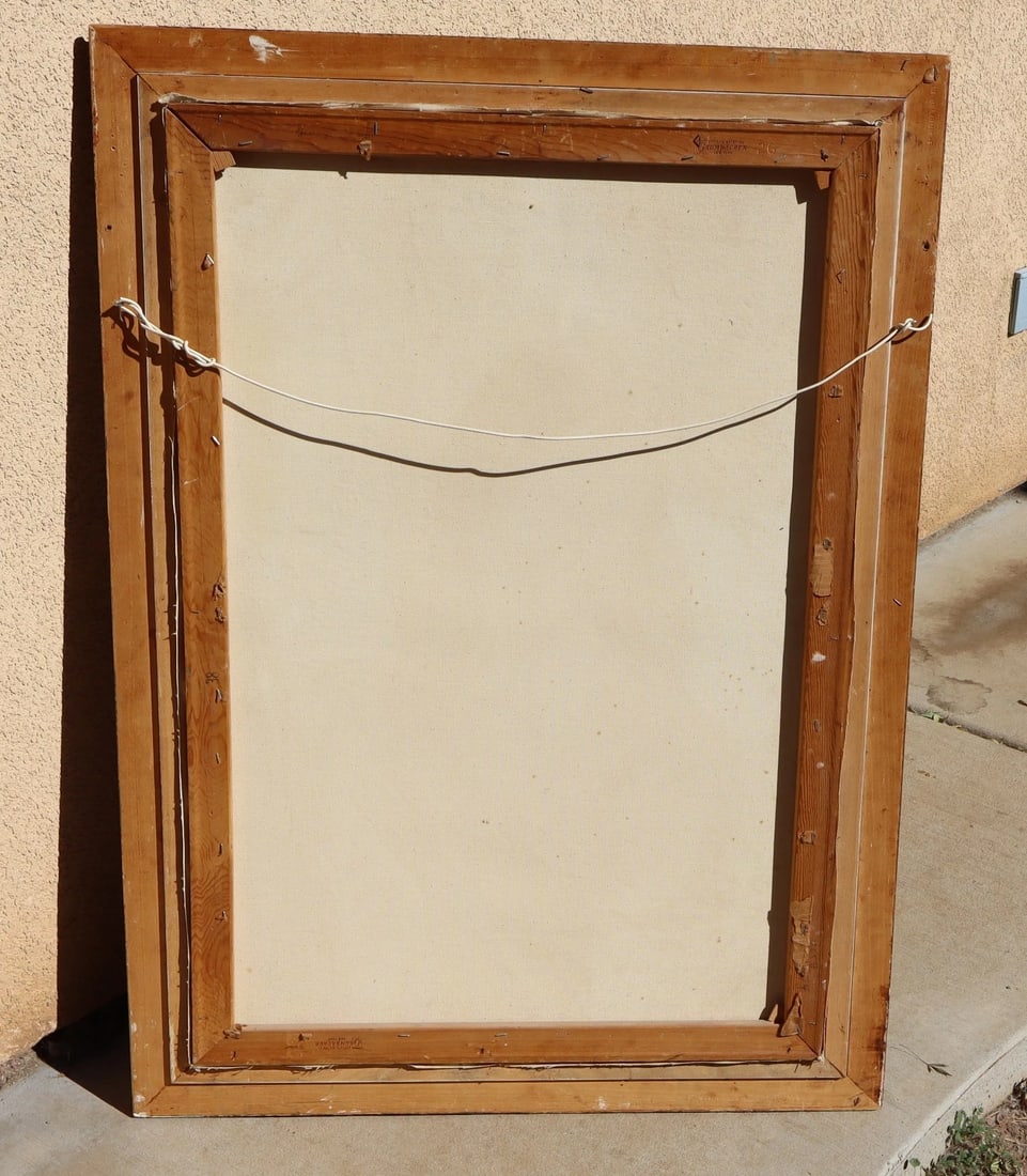 AMERICO MAKK Original oil painting Mother & Child "Mother's Love" - 6