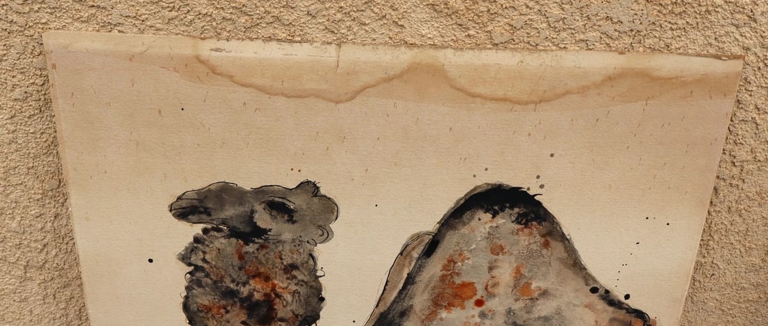 LEO RAWLINGS British Ship on the High Seas original oil painting 1972 - 5