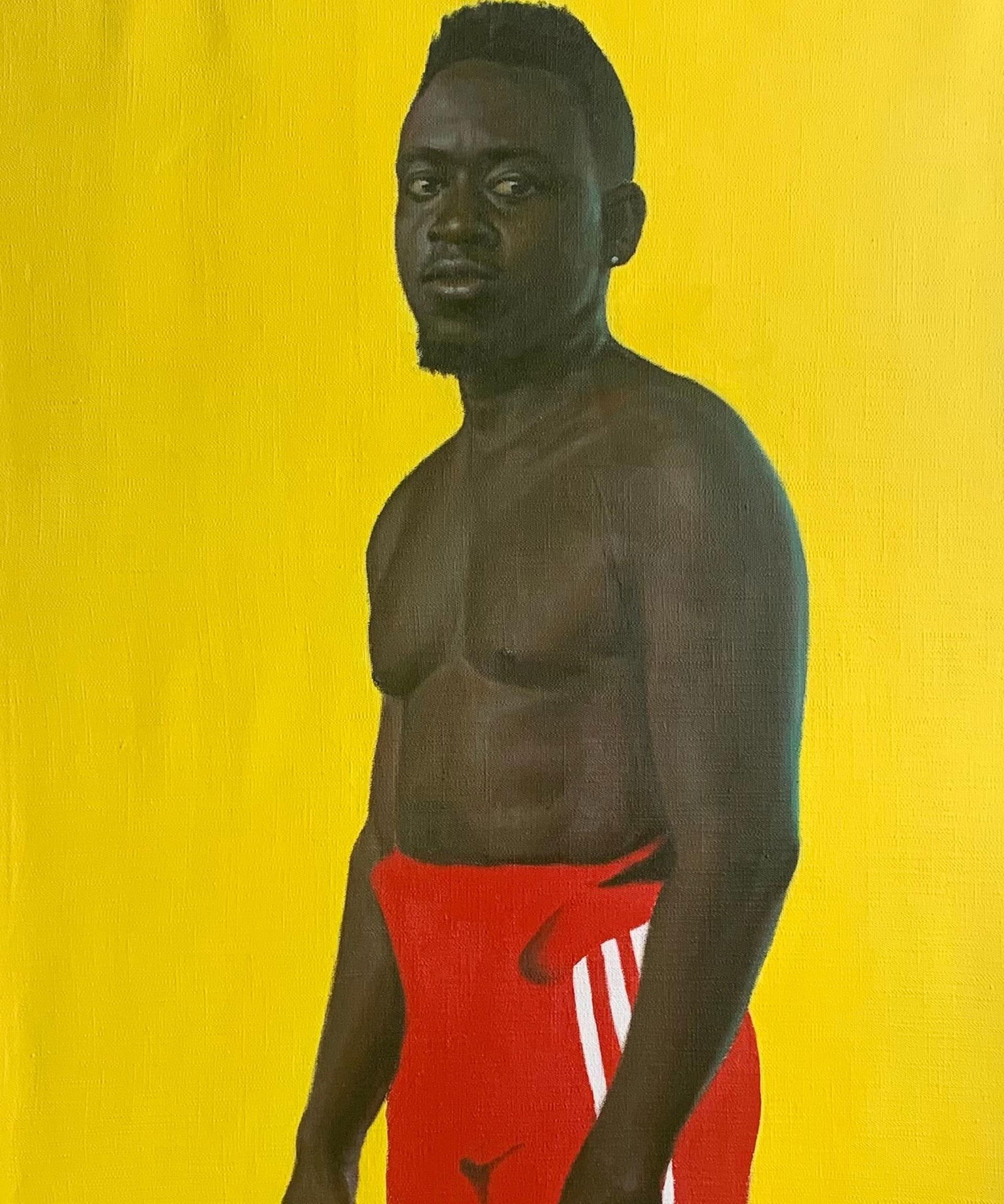 Busari Adewale, Black Devil (Esu) - 21st Century, Contemporary, Figurative, Portrait, Africa Men, - 12