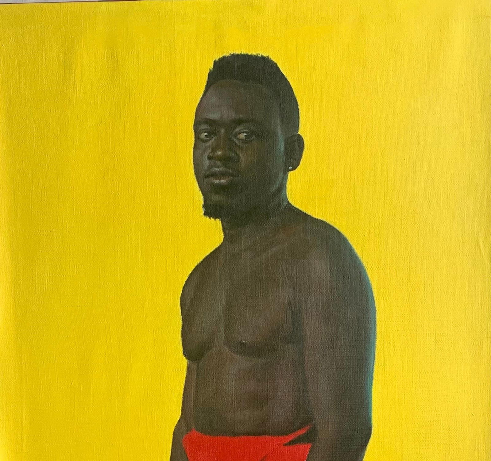 Busari Adewale, Black Devil (Esu) - 21st Century, Contemporary, Figurative, Portrait, Africa Men, - 6