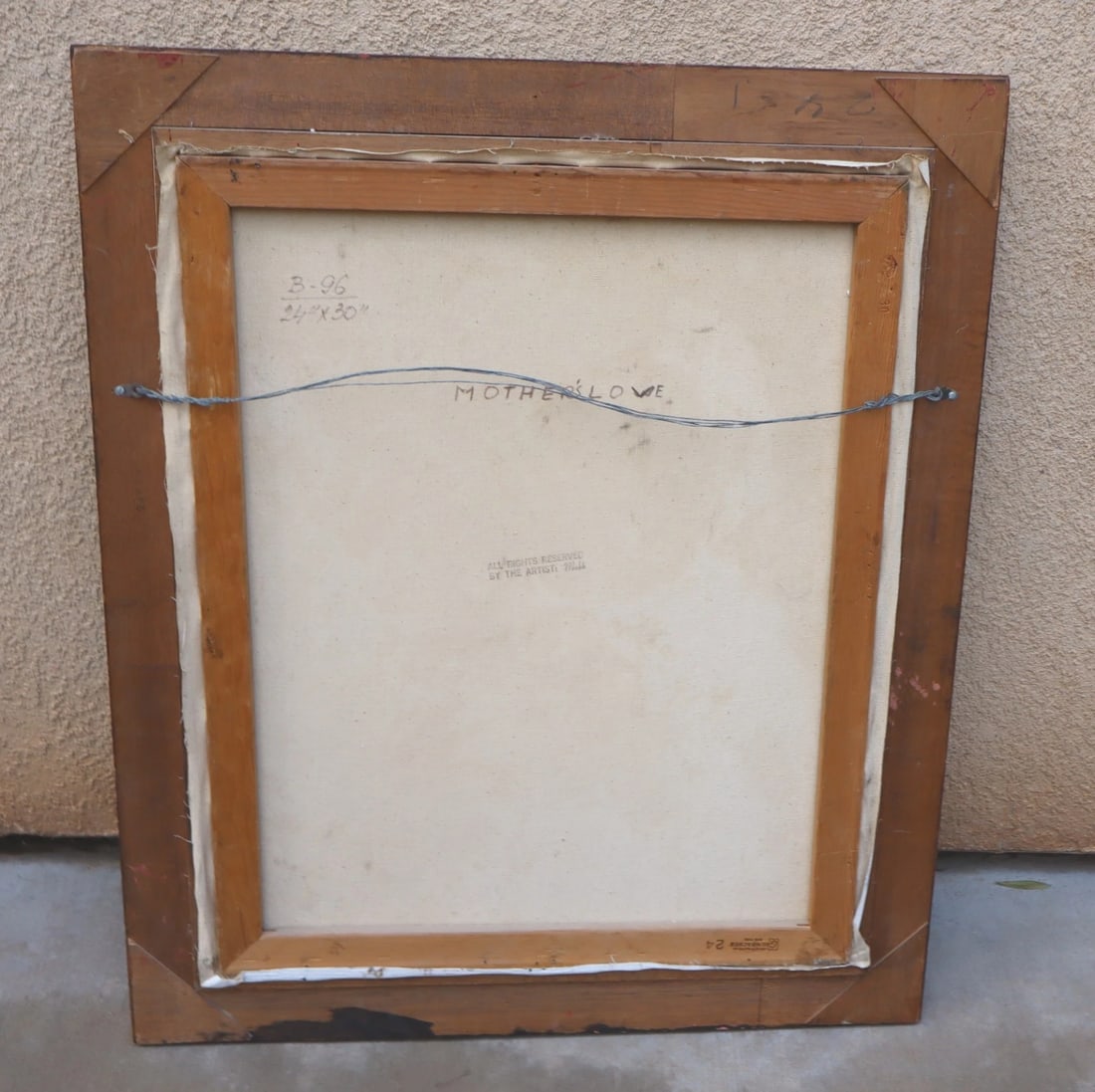 MARGARET HEHMAN-SMITH California Modernist Mixed Media Abstract Plexi box frame - 6