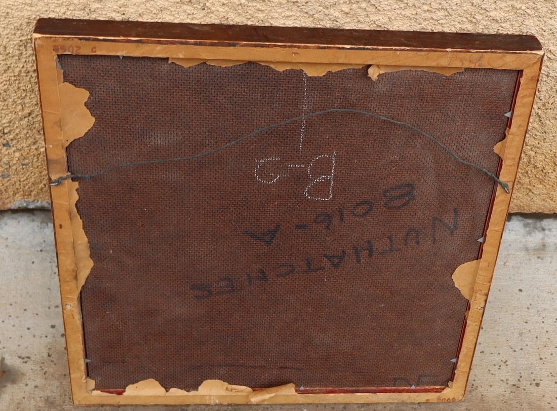 Eric Parfit Landscape with English Church ORIGINAL watercolor - 6