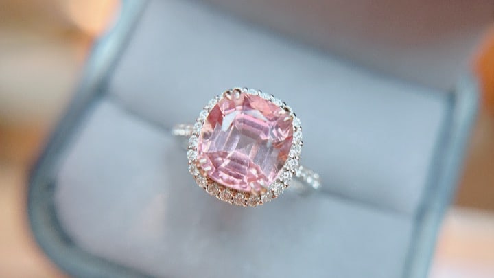 18K Gold Tourmaline Ring, Total 3.21g, 3.75ct Tourmaline - 4