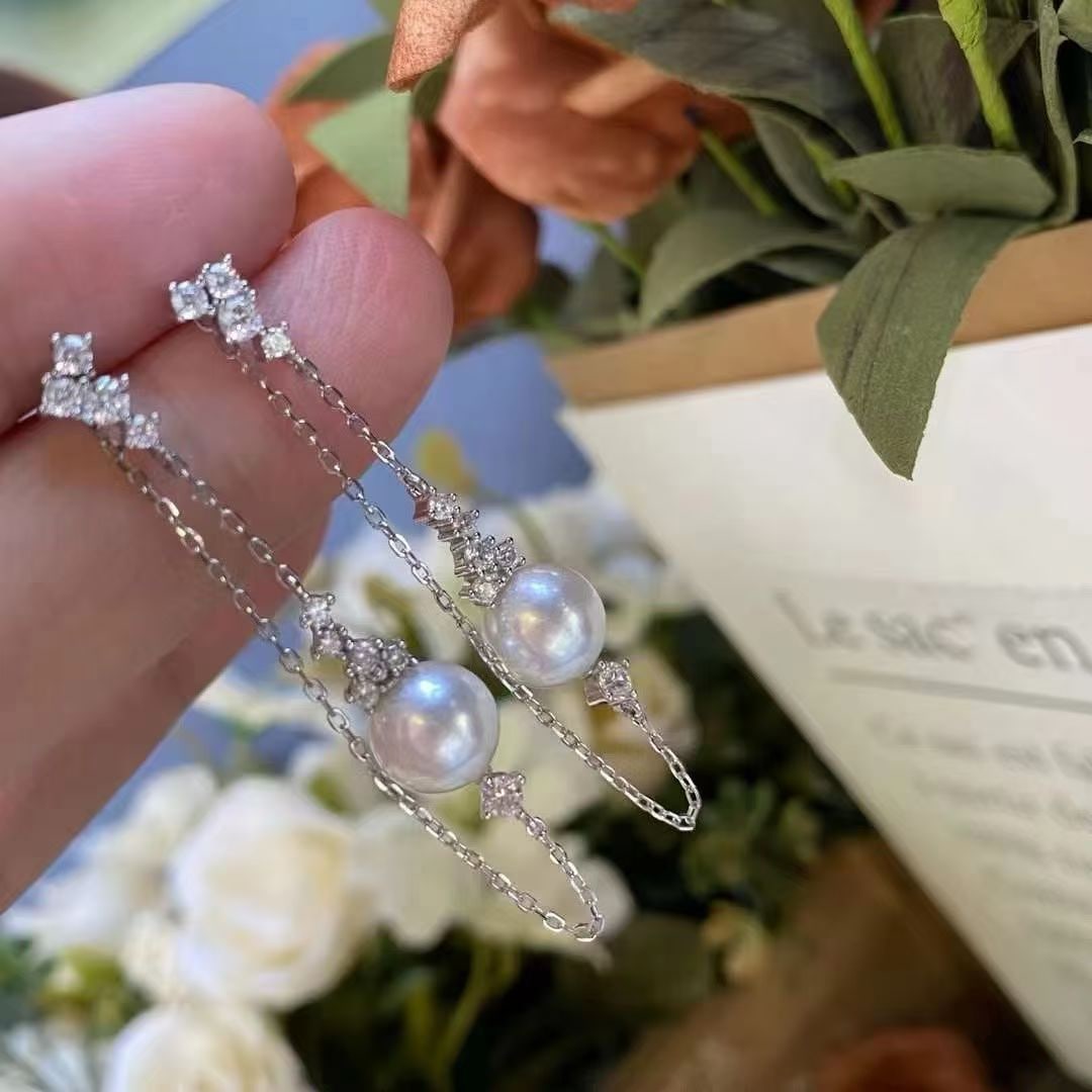 Sterling Silver Jewelry with 8-9mm Near-Round Freshwater Pearls - 3