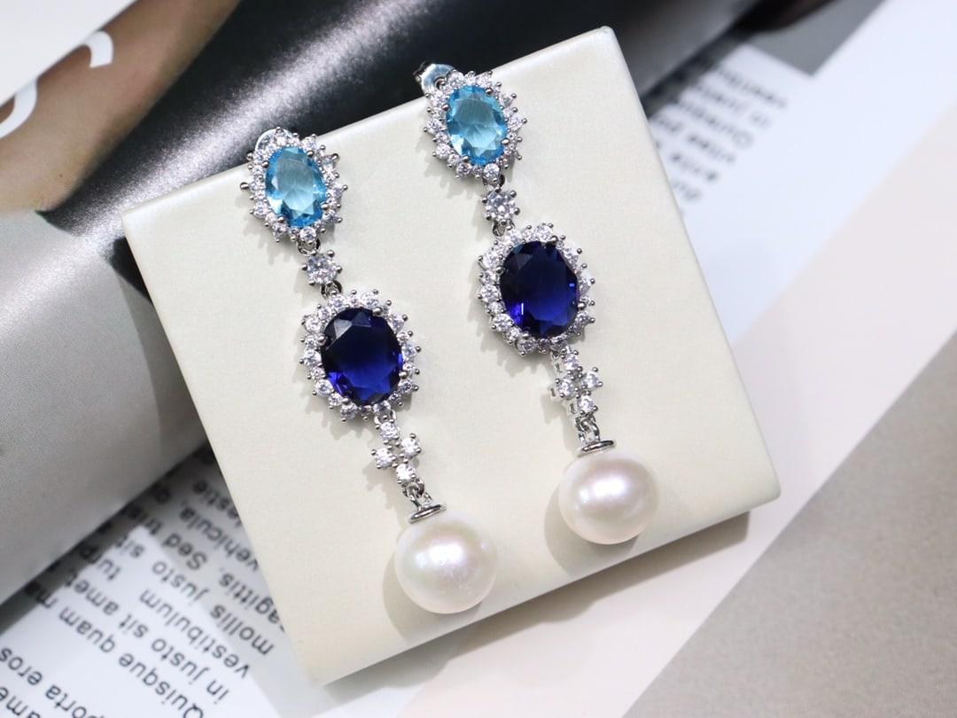 Red Cord Bracelet with 6-7mm Natural Freshwater Pearls - 4