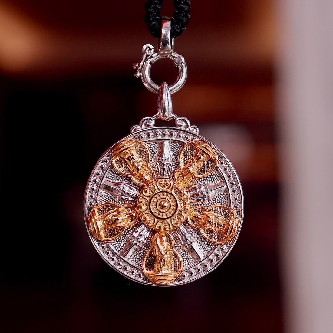 Baroque Pearl Earrings with 14+mm Natural Pearls, Sterling Silver - 5