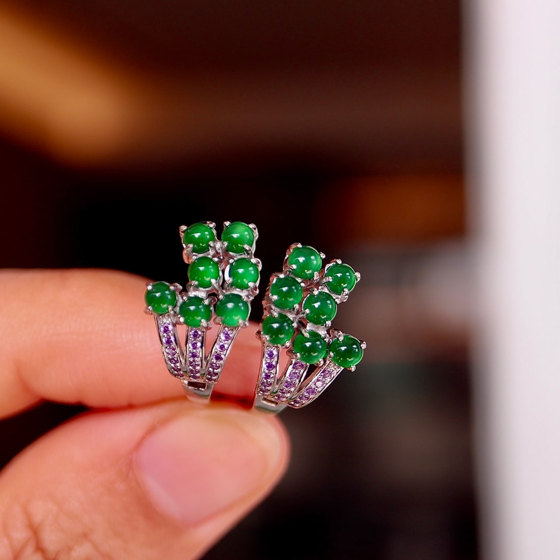 Aurora Freshwater Pearl Ring, 10-11mm, Sterling Silver - 8