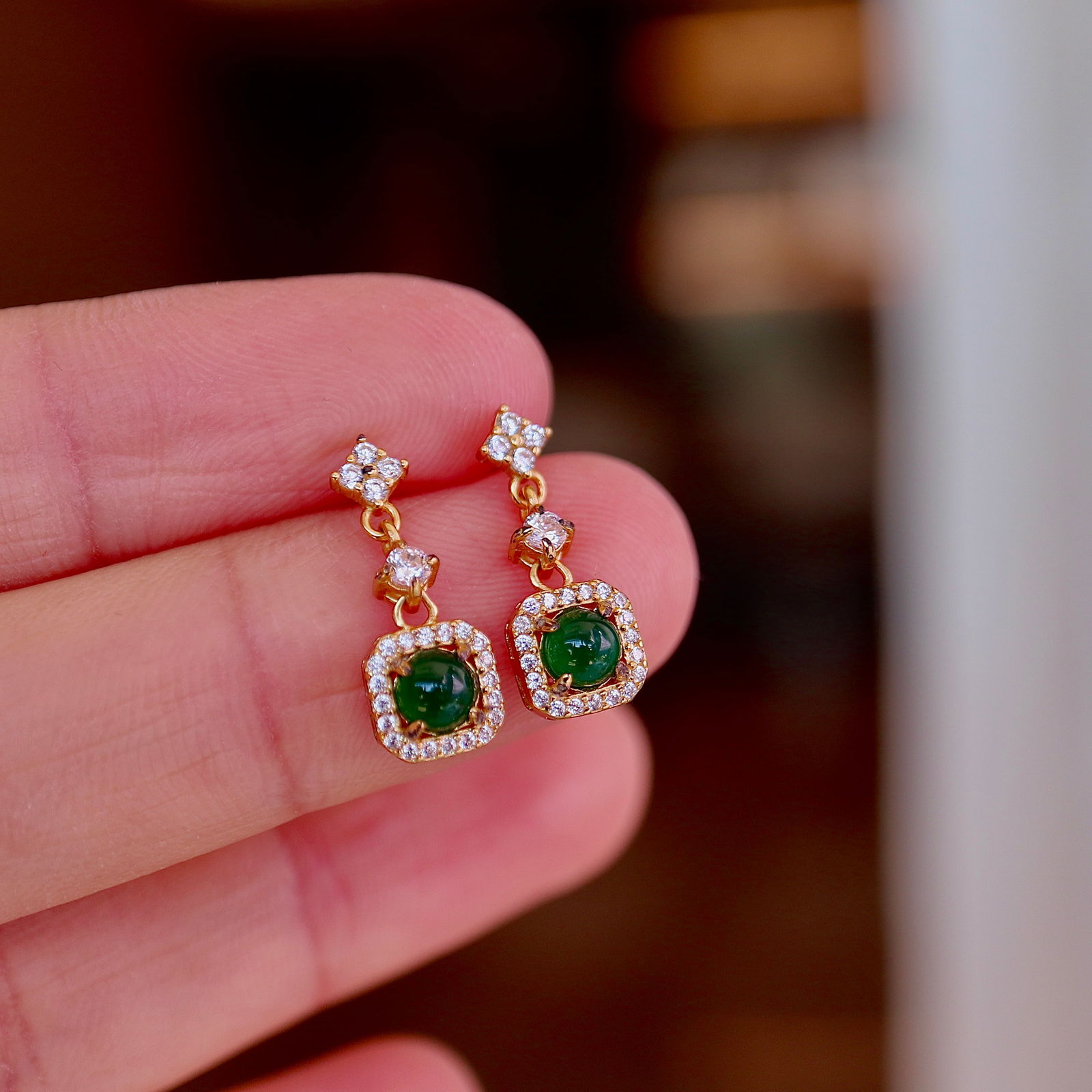 Natural Rose Quartz Bangle Bracelet, 55.5mm Inner Diameter, 14x12mm, 69g, Starry Effect - 8