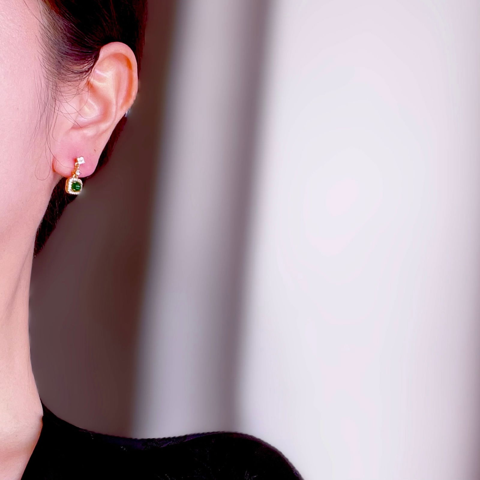 Natural Rose Quartz Bangle Bracelet, 55.5mm Inner Diameter, 14x12mm, 69g, Starry Effect - 9