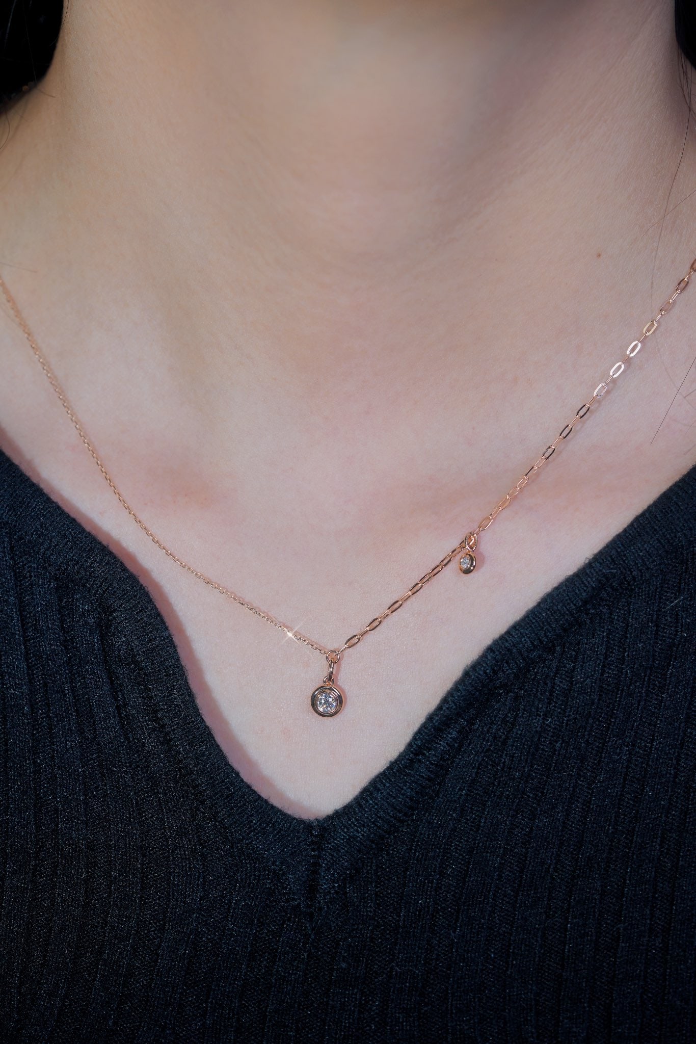 Natural Four-Season Rainbow Phantom Quartz Bracelet, 13+mm Beads, 50g, Transparent Crystal - 9