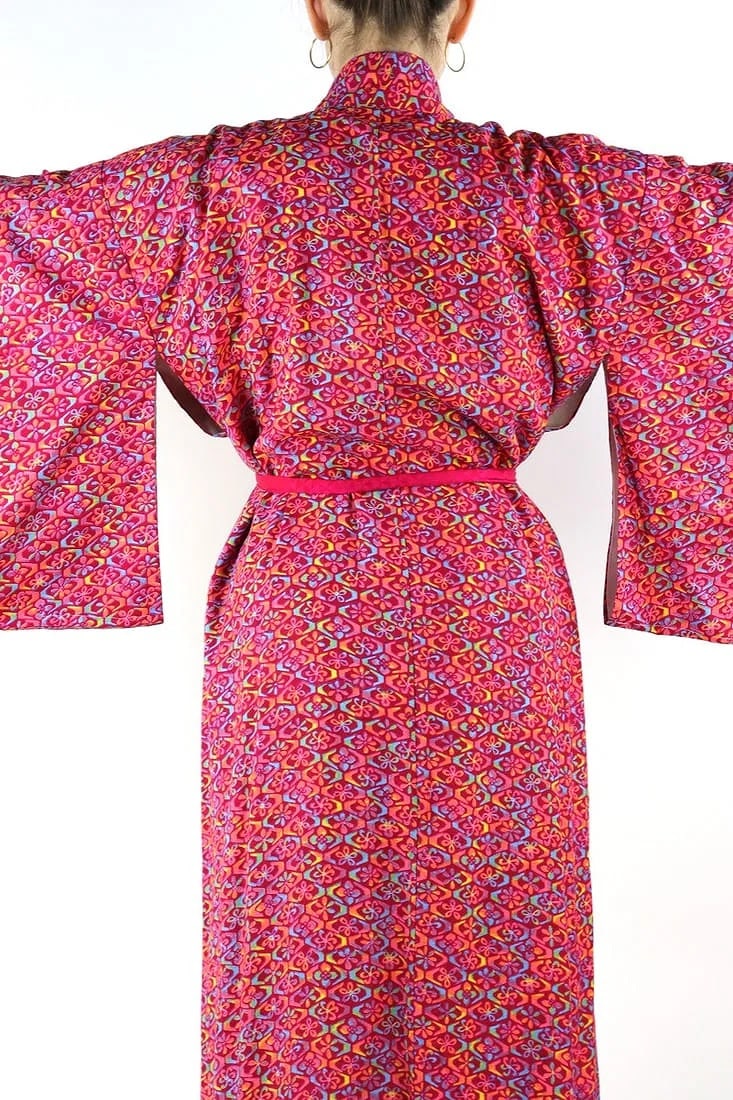 BRIGHT PATTERNED KIMONO - 5