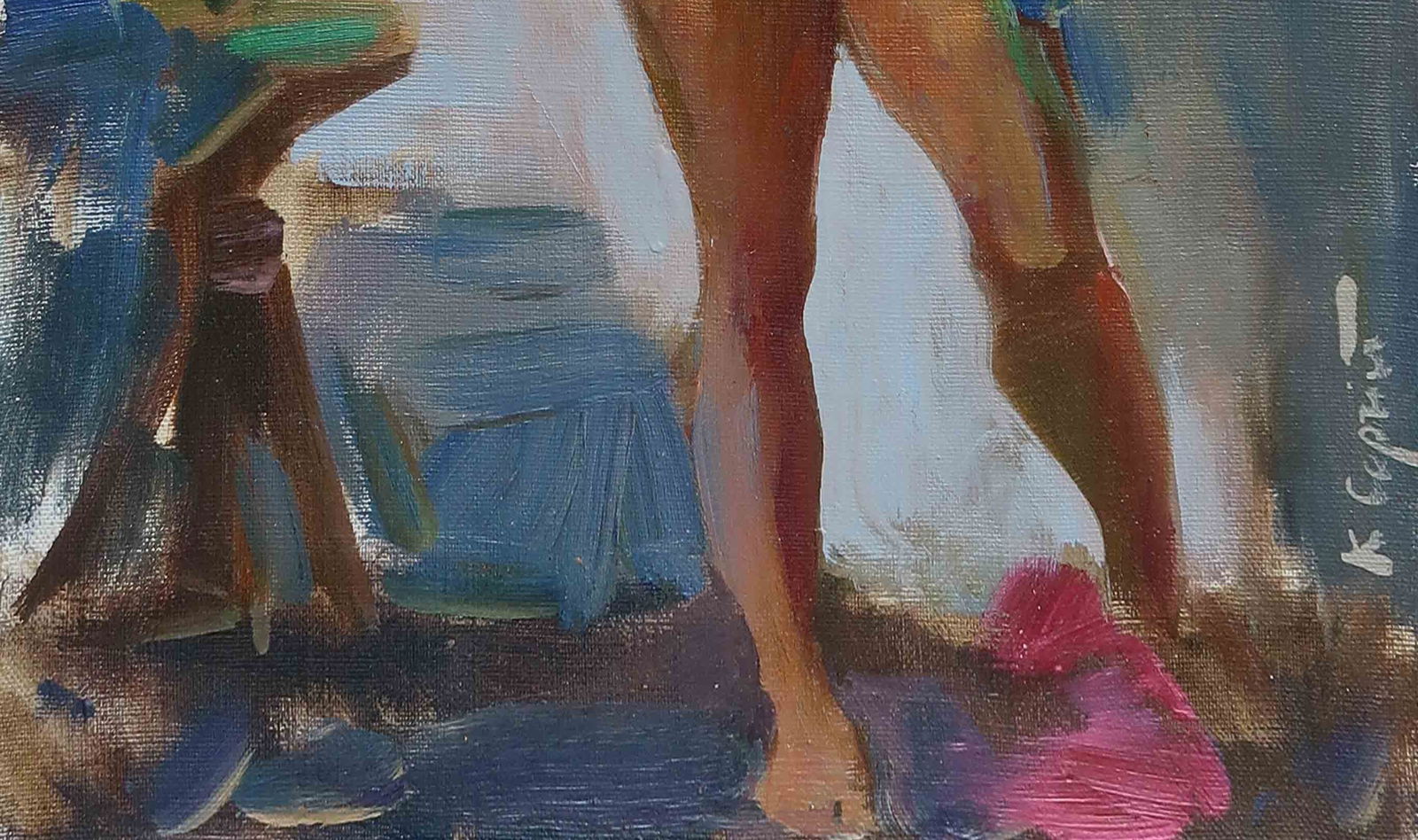 Oil painting mulatto Serg Kovalenko - 10