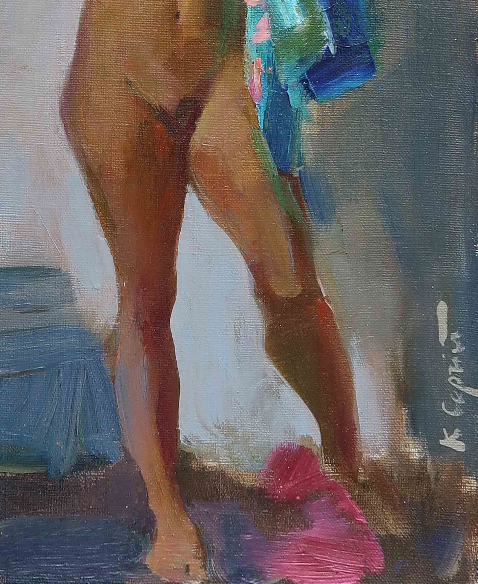 Oil painting mulatto Serg Kovalenko - 9