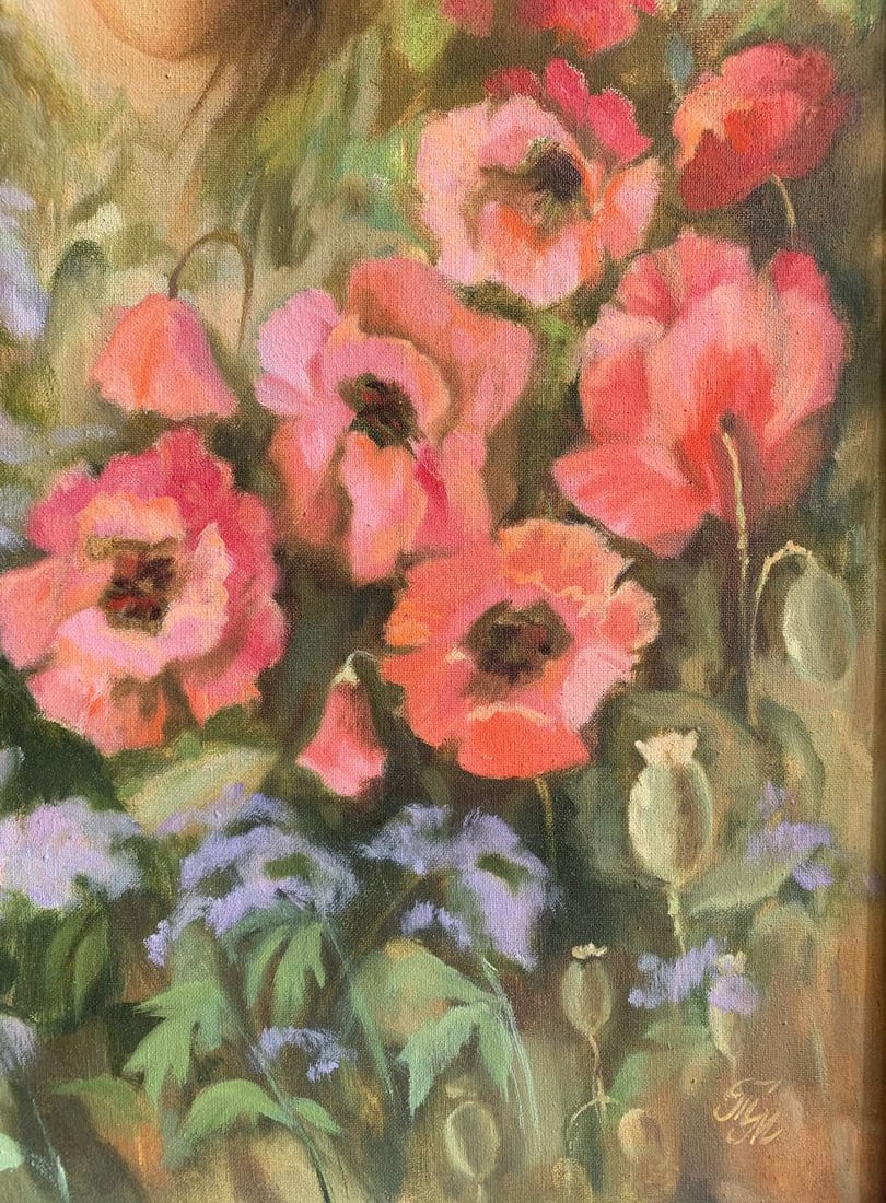 Oil painting Summer Maria Mitrick - 4