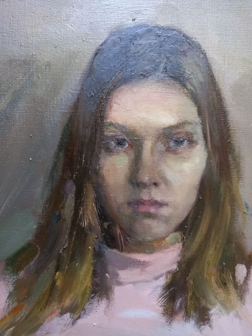 Oil painting Katya Alex Ditriev - 2