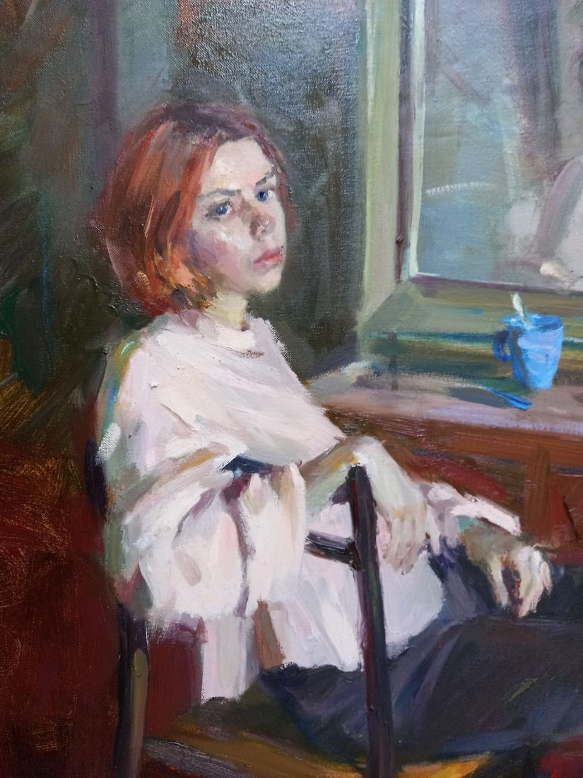 Oil painting Irina Alex Ditriev - 6